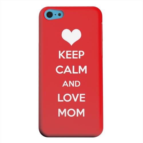 Geeks Designer Line (GDL) Apple iPhone 5C Matte Hard Back Cover - Love Mom
