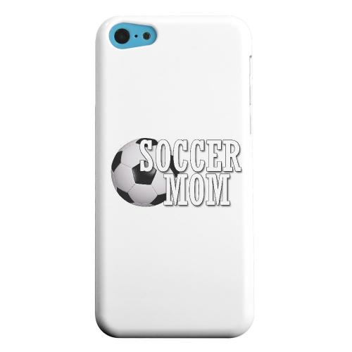 Geeks Designer Line (GDL) Apple iPhone 5C Matte Hard Back Cover - Soccer Mom