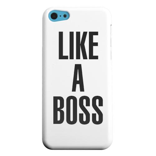 Geeks Designer Line (GDL) Apple iPhone 5C Matte Hard Back Cover - Like A Boss Geeks Designer Line (GDL) Apple iPhone 5C Matte Hard Back Cover - Like A Boss