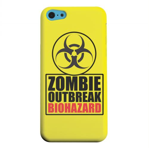 Geeks Designer Line (GDL) Apple iPhone 5C Matte Hard Back Cover - Zombie Outbreak Biohazard Geeks Designer Line (GDL) Apple iPhone 5C Matte Hard Back Cover - Zombie Outbreak Biohazard