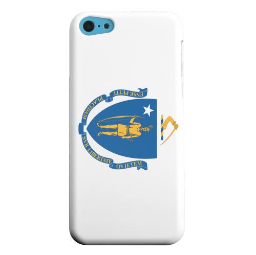 Geeks Designer Line (GDL) Apple iPhone 5C Matte Hard Back Cover - Massachusetts Geeks Designer Line (GDL) Apple iPhone 5C Matte Hard Back Cover - Massachusetts