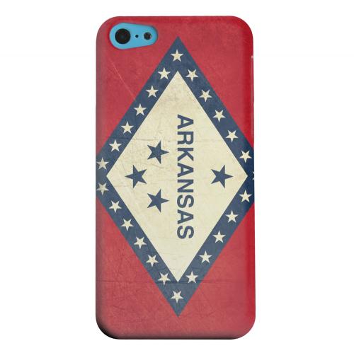 Geeks Designer Line (GDL) Apple iPhone 5C Matte Hard Back Cover - Grunge Arkansas Geeks Designer Line (GDL) Apple iPhone 5C Matte Hard Back Cover - Grunge Arkansas