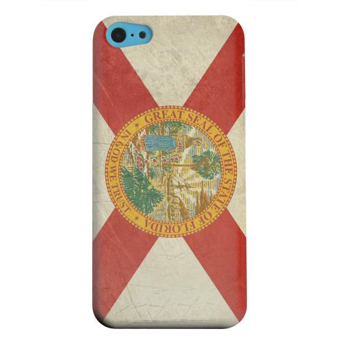 Geeks Designer Line (GDL) Apple iPhone 5C Matte Hard Back Cover - Grunge Florida Geeks Designer Line (GDL) Apple iPhone 5C Matte Hard Back Cover - Grunge Florida
