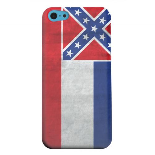 Geeks Designer Line (GDL) Apple iPhone 5C Matte Hard Back Cover - Grunge Mississippi Geeks Designer Line (GDL) Apple iPhone 5C Matte Hard Back Cover - Grunge Mississippi
