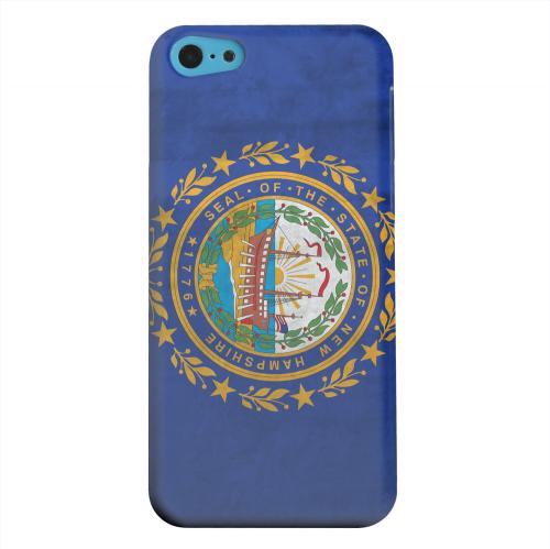 Geeks Designer Line (GDL) Apple iPhone 5C Matte Hard Back Cover - Grunge New Hampshire Geeks Designer Line (GDL) Apple iPhone 5C Matte Hard Back Cover - Grunge New Hampshire