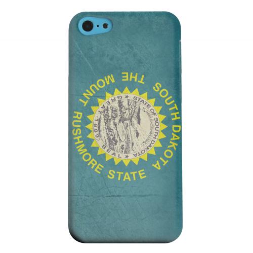 Geeks Designer Line (GDL) Apple iPhone 5C Matte Hard Back Cover - Grunge South Dakota Geeks Designer Line (GDL) Apple iPhone 5C Matte Hard Back Cover - Grunge South Dakota