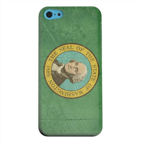 Geeks Designer Line (GDL) Apple iPhone 5C Matte Hard Back Cover - Grunge Washington Geeks Designer Line (GDL) Apple iPhone 5C Matte Hard Back Cover - Grunge Washington