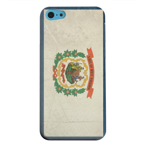 Geeks Designer Line (GDL) Apple iPhone 5C Matte Hard Back Cover - Grunge West Virginia Geeks Designer Line (GDL) Apple iPhone 5C Matte Hard Back Cover - Grunge West Virginia