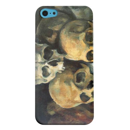 Geeks Designer Line (GDL) Apple iPhone 5C Matte Hard Back Cover - Paul Cezanne Pyramid of Skulls Geeks Designer Line (GDL) Apple iPhone 5C Matte Hard Back Cover - Paul Cezanne Pyramid of Skulls