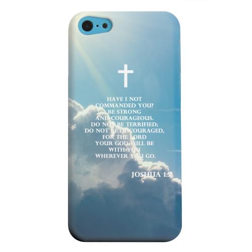 Geeks Designer Line (GDL) Apple iPhone 5C Matte Hard Back Cover - Joshua 1:9 Geeks Designer Line (GDL) Apple iPhone 5C Matte Hard Back Cover - Joshua 1:9
