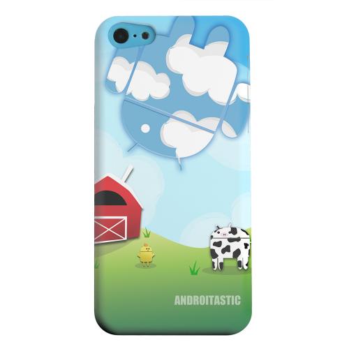 Geeks Designer Line (GDL) Apple iPhone 5C Matte Hard Back Cover - Old McDroidald Had a Farm Geeks Designer Line (GDL) Apple iPhone 5C Matte Hard Back Cover - Old McDroidald Had a Farm