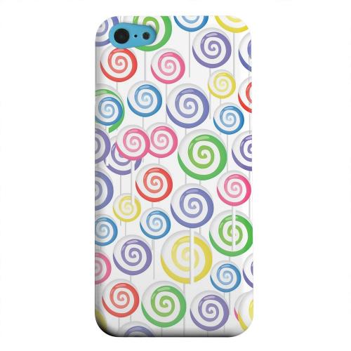 Geeks Designer Line (GDL) Apple iPhone 5C Matte Hard Back Cover - Assorted Lollipops Geeks Designer Line (GDL) Apple iPhone 5C Matte Hard Back Cover - Assorted Lollipops