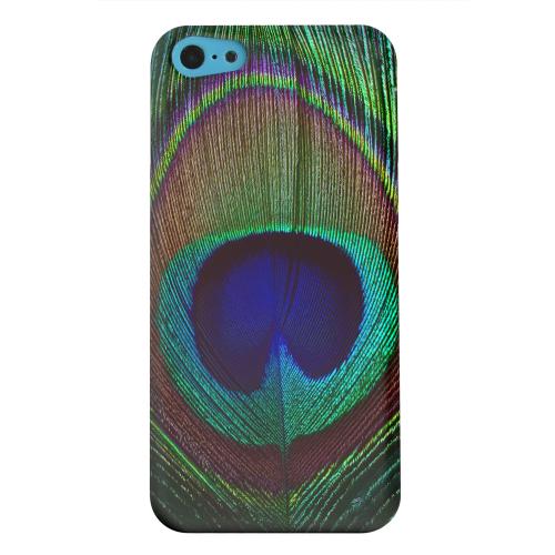 Geeks Designer Line (GDL) Apple iPhone 5C Matte Hard Back Cover - Colorful Peacock Feather Geeks Designer Line (GDL) Apple iPhone 5C Matte Hard Back Cover - Colorful Peacock Feather