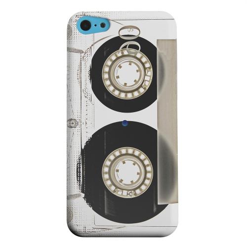 Geeks Designer Line (GDL) Apple iPhone 5C Matte Hard Back Cover - Clear Cassette Geeks Designer Line (GDL) Apple iPhone 5C Matte Hard Back Cover - Clear Cassette