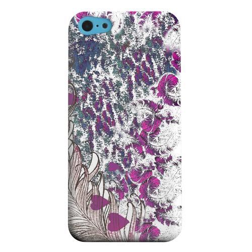 Geeks Designer Line (GDL) Apple iPhone 5C Matte Hard Back Cover - Feather Love Geeks Designer Line (GDL) Apple iPhone 5C Matte Hard Back Cover - Feather Love