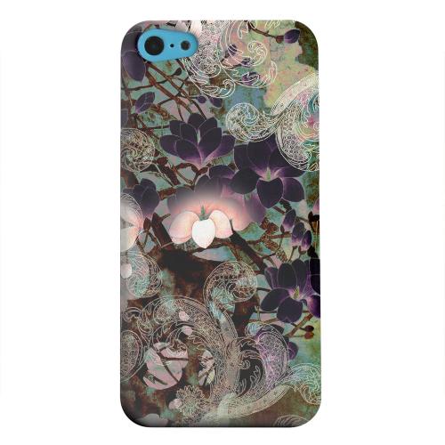 Geeks Designer Line (GDL) Apple iPhone 5C Matte Hard Back Cover - Lacy Flowers Geeks Designer Line (GDL) Apple iPhone 5C Matte Hard Back Cover - Lacy Flowers