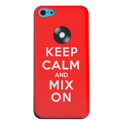 Geeks Designer Line (GDL) Apple iPhone 5C Matte Hard Back Cover - Red Mix On Geeks Designer Line (GDL) Apple iPhone 5C Matte Hard Back Cover - Red Mix On