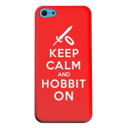 Geeks Designer Line (GDL) Apple iPhone 5C Matte Hard Back Cover - Red Hobbit On Geeks Designer Line (GDL) Apple iPhone 5C Matte Hard Back Cover - Red Hobbit On