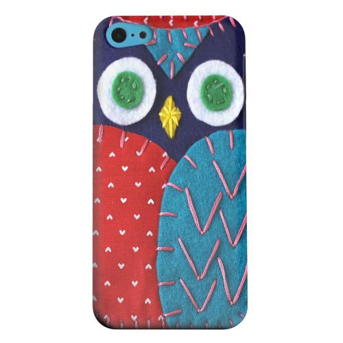 Geeks Designer Line (GDL) Apple iPhone 5C Matte Hard Back Cover - Dark Blue/ Red Owl Geeks Designer Line (GDL) Apple iPhone 5C Matte Hard Back Cover - Dark Blue/ Red Owl