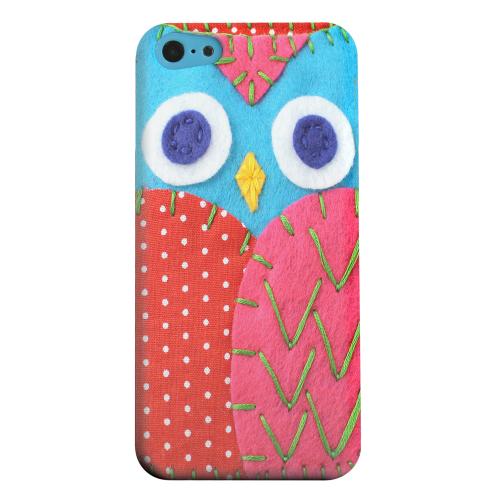 Geeks Designer Line (GDL) Apple iPhone 5C Matte Hard Back Cover - Sky Blue/ Pink Owl Geeks Designer Line (GDL) Apple iPhone 5C Matte Hard Back Cover - Sky Blue/ Pink Owl