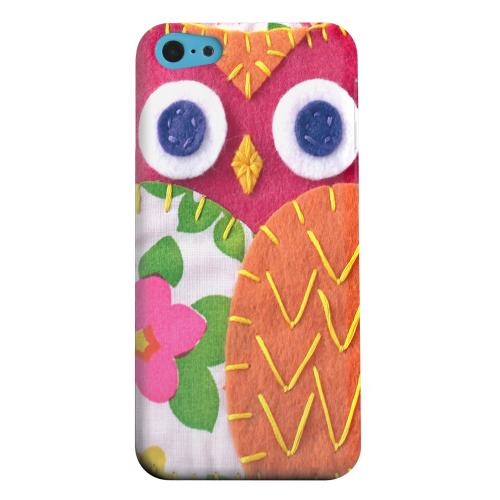 Geeks Designer Line (GDL) Apple iPhone 5C Matte Hard Back Cover - Hot Pink/ Green Owl Geeks Designer Line (GDL) Apple iPhone 5C Matte Hard Back Cover - Hot Pink/ Green Owl