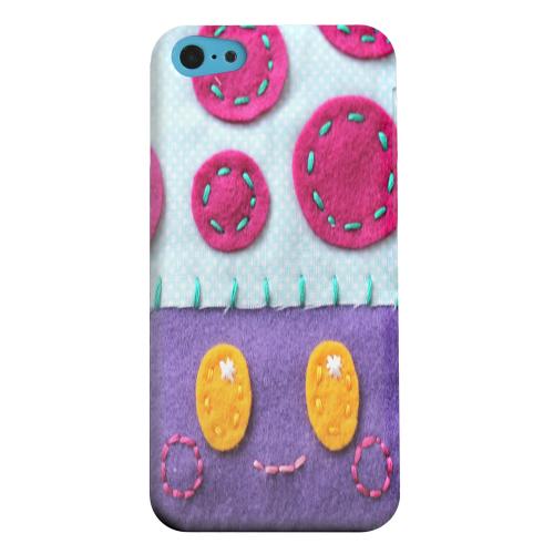 Geeks Designer Line (GDL) Apple iPhone 5C Matte Hard Back Cover - Purple/ Pink Mushroom Geeks Designer Line (GDL) Apple iPhone 5C Matte Hard Back Cover - Purple/ Pink Mushroom