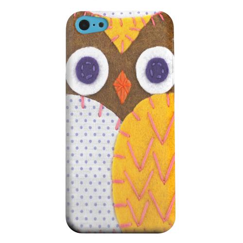 Geeks Designer Line (GDL) Apple iPhone 5C Matte Hard Back Cover - Brown/ Orange Owl Geeks Designer Line (GDL) Apple iPhone 5C Matte Hard Back Cover - Brown/ Orange Owl