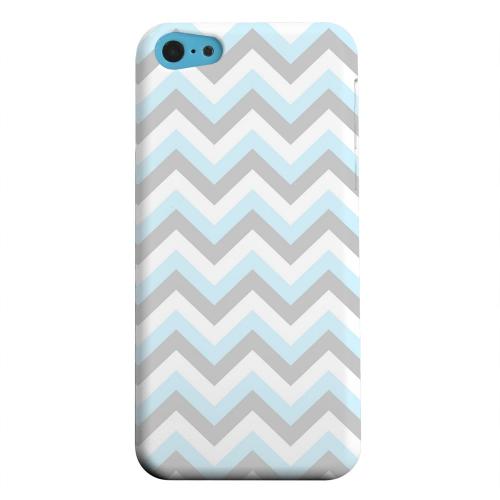 Geeks Designer Line (GDL) Apple iPhone 5C Matte Hard Back Cover - Blue on Gray on White Geeks Designer Line (GDL) Apple iPhone 5C Matte Hard Back Cover - Blue on Gray on White