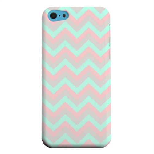Geeks Designer Line (GDL) Apple iPhone 5C Matte Hard Back Cover - Green on Pink on Gray Geeks Designer Line (GDL) Apple iPhone 5C Matte Hard Back Cover - Green on Pink on Gray
