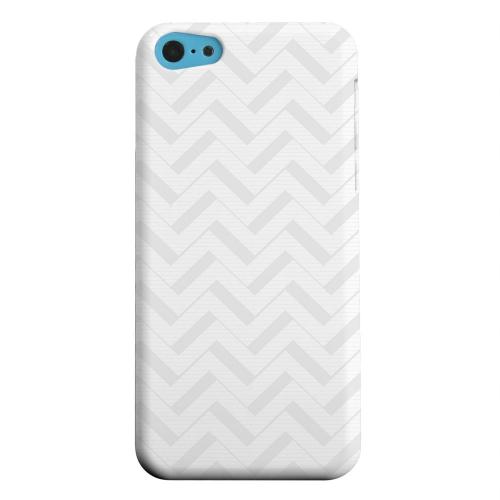 Geeks Designer Line (GDL) Apple iPhone 5C Matte Hard Back Cover - Light Gray/ White 3D Geeks Designer Line (GDL) Apple iPhone 5C Matte Hard Back Cover - Light Gray/ White 3D