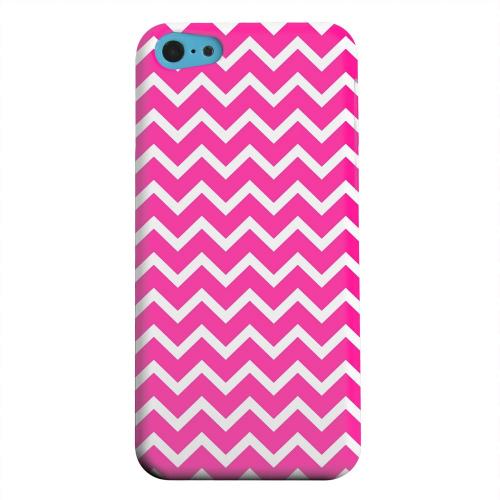 Geeks Designer Line (GDL) Apple iPhone 5C Matte Hard Back Cover - White on Hot Pink Geeks Designer Line (GDL) Apple iPhone 5C Matte Hard Back Cover - White on Hot Pink