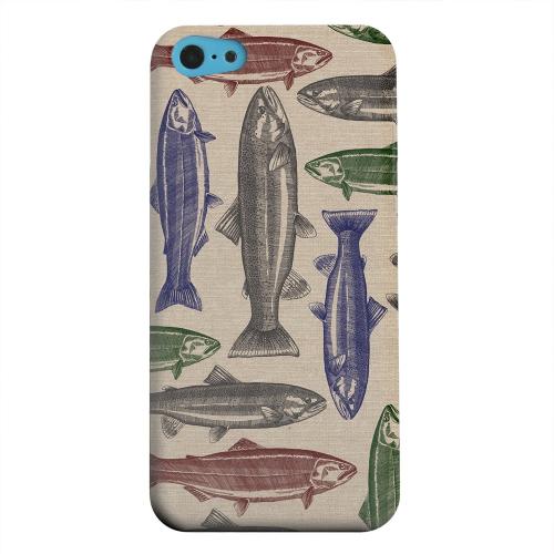 Geeks Designer Line (GDL) Apple iPhone 5C Matte Hard Back Cover - Trout Print Geeks Designer Line (GDL) Apple iPhone 5C Matte Hard Back Cover - Trout Print