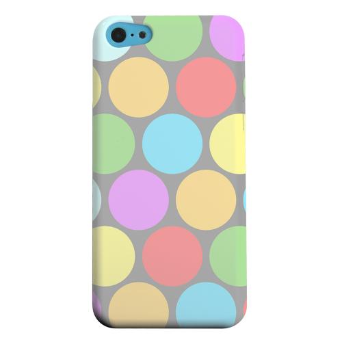 Geeks Designer Line (GDL) Apple iPhone 5C Matte Hard Back Cover - Big & Rainbow on Gray Geeks Designer Line (GDL) Apple iPhone 5C Matte Hard Back Cover - Big & Rainbow on Gray
