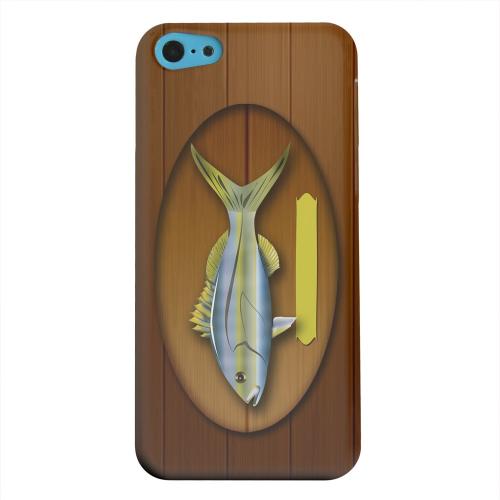 Geeks Designer Line (GDL) Apple iPhone 5C Matte Hard Back Cover - Fish Trophy
