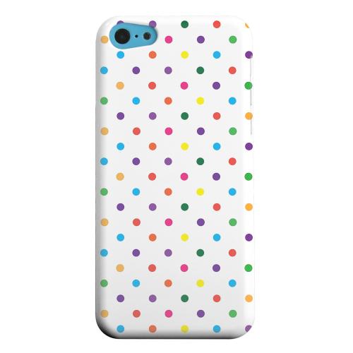 Geeks Designer Line (GDL) Apple iPhone 5C Matte Hard Back Cover - Small & Rainbow on White Geeks Designer Line (GDL) Apple iPhone 5C Matte Hard Back Cover - Small & Rainbow on White