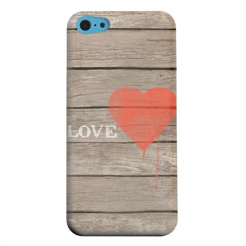 Geeks Designer Line (GDL) Apple iPhone 5C Matte Hard Back Cover - Rustic Love Geeks Designer Line (GDL) Apple iPhone 5C Matte Hard Back Cover - Rustic Love