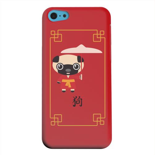 Geeks Designer Line (GDL) Apple iPhone 5C Matte Hard Back Cover - Chibi Dog