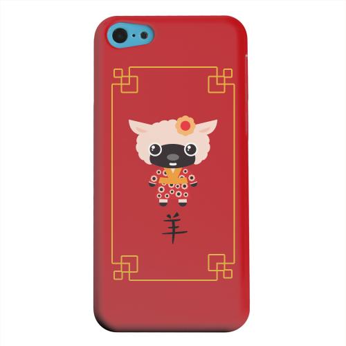 Geeks Designer Line (GDL) Apple iPhone 5C Matte Hard Back Cover - Chibi Sheep Geeks Designer Line (GDL) Apple iPhone 5C Matte Hard Back Cover - Chibi Sheep