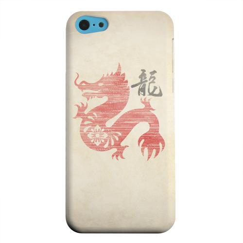 Geeks Designer Line (GDL) Apple iPhone 5C Matte Hard Back Cover - Grunge Dragon Geeks Designer Line (GDL) Apple iPhone 5C Matte Hard Back Cover - Grunge Dragon