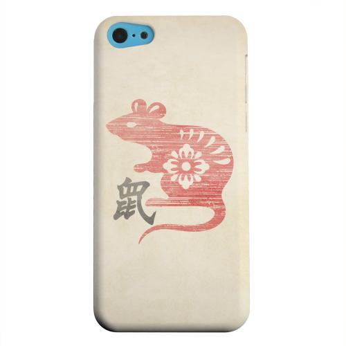 Geeks Designer Line (GDL) Apple iPhone 5C Matte Hard Back Cover - Grunge Rat Geeks Designer Line (GDL) Apple iPhone 5C Matte Hard Back Cover - Grunge Rat