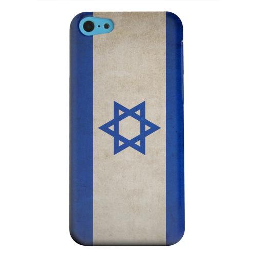Geeks Designer Line (GDL) Apple iPhone 5C Matte Hard Back Cover - Grunge Israel Geeks Designer Line (GDL) Apple iPhone 5C Matte Hard Back Cover - Grunge Israel