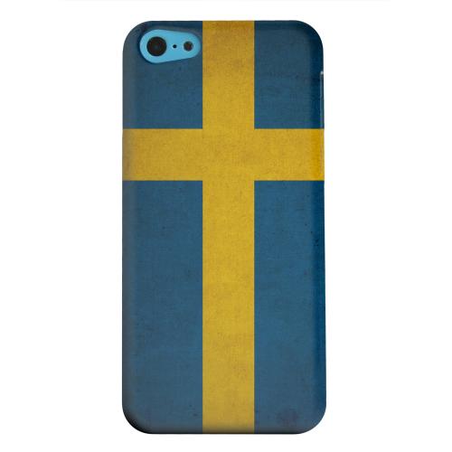 Geeks Designer Line (GDL) Apple iPhone 5C Matte Hard Back Cover - Grunge Sweden Geeks Designer Line (GDL) Apple iPhone 5C Matte Hard Back Cover - Grunge Sweden