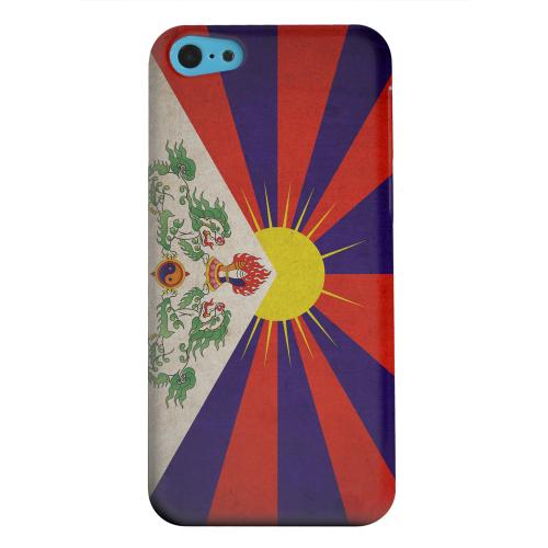 Geeks Designer Line (GDL) Apple iPhone 5C Matte Hard Back Cover - Grunge Tibet Geeks Designer Line (GDL) Apple iPhone 5C Matte Hard Back Cover - Grunge Tibet