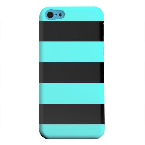 Geeks Designer Line (GDL) Apple iPhone 5C Matte Hard Back Cover - Colorway Black/ Teal Geeks Designer Line (GDL) Apple iPhone 5C Matte Hard Back Cover - Colorway Black/ Teal