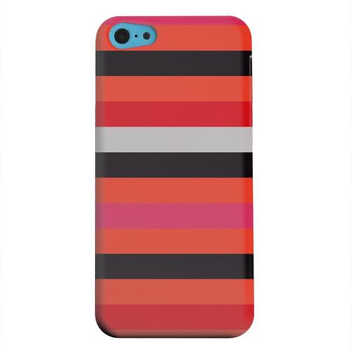 Geeks Designer Line (GDL) Apple iPhone 5C Matte Hard Back Cover - Muted Spade Stripes Geeks Designer Line (GDL) Apple iPhone 5C Matte Hard Back Cover - Muted Spade Stripes