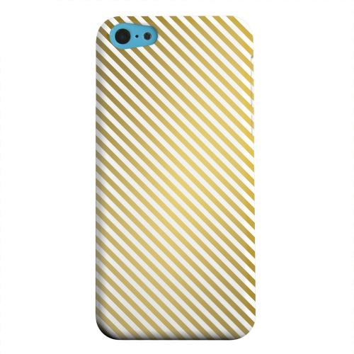 Geeks Designer Line (GDL) Apple iPhone 5C Matte Hard Back Cover - Thin Golden Diagonal Geeks Designer Line (GDL) Apple iPhone 5C Matte Hard Back Cover - Thin Golden Diagonal