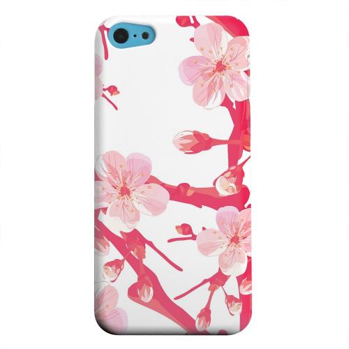 Geeks Designer Line (GDL) Apple iPhone 5C Matte Hard Back Cover - Hot Pink Cherry Blossom Geeks Designer Line (GDL) Apple iPhone 5C Matte Hard Back Cover - Hot Pink Cherry Blossom