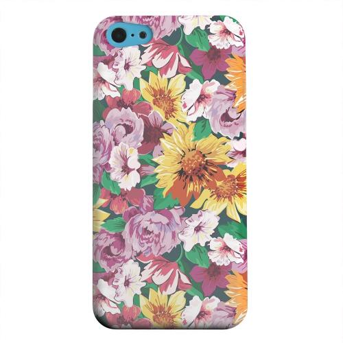 Geeks Designer Line (GDL) Apple iPhone 5C Matte Hard Back Cover - Pink/ Orange Flowers Geeks Designer Line (GDL) Apple iPhone 5C Matte Hard Back Cover - Pink/ Orange Flowers