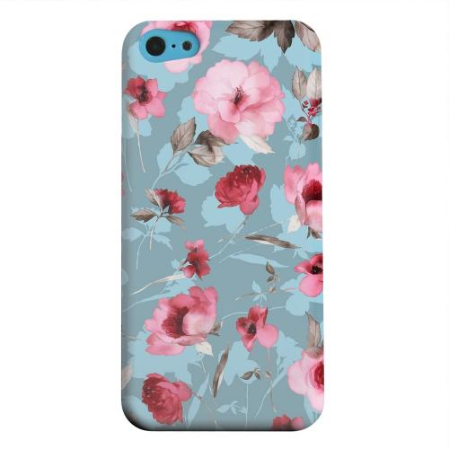 Geeks Designer Line (GDL) Apple iPhone 5C Matte Hard Back Cover - Vintage Watercolor Roses Geeks Designer Line (GDL) Apple iPhone 5C Matte Hard Back Cover - Vintage Watercolor Roses