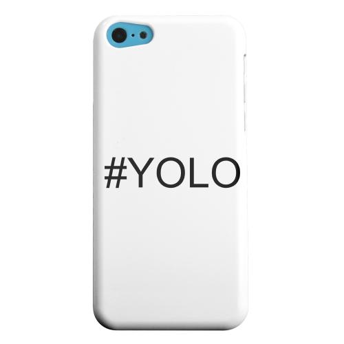 Geeks Designer Line (GDL) Apple iPhone 5C Matte Hard Back Cover - #YOLO